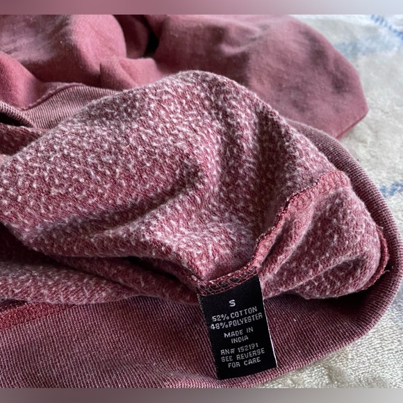 “chiller than most” long sleeve pink crewneck - Picture 2 of 4